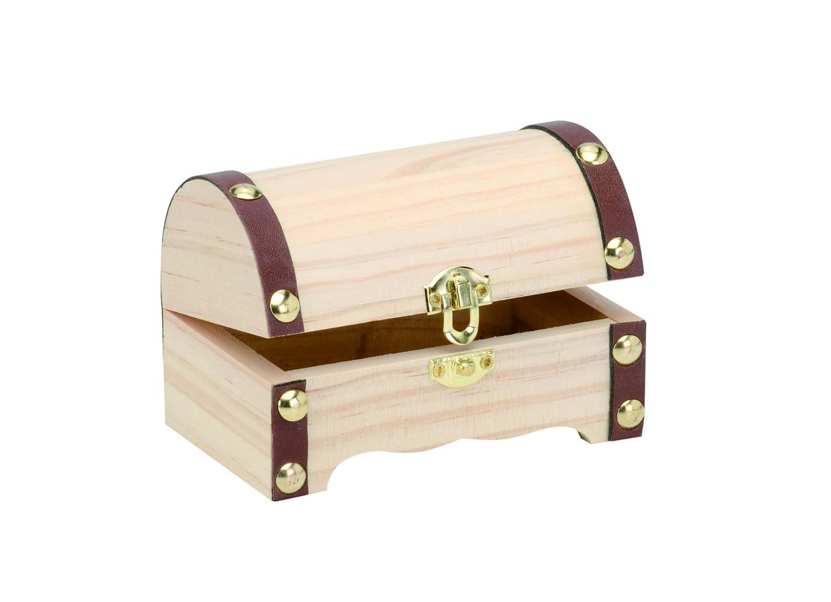 Coffre au trésor 11,5x7,5x7,5cm